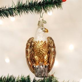 img 3 attached to 🦅 Premium Old World Christmas Political Gifts: Glass Blown Bald Eagle Ornaments for Christmas Tree