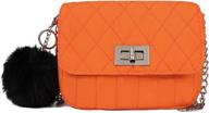 purses girls quilted crossbody lightweight women's handbags & wallets and crossbody bags logo