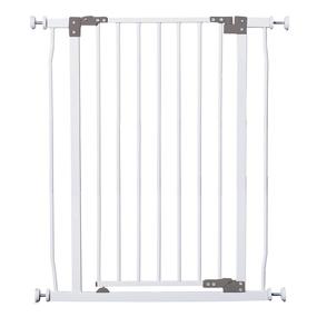 img 2 attached to 🚪 Dreambaby Liberty Extra Tall Auto Close Security Gate - Stay Open Feature White (29.5-33 Inches)