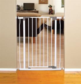 img 4 attached to 🚪 Dreambaby Liberty Extra Tall Auto Close Security Gate - Stay Open Feature White (29.5-33 Inches)