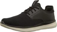 👞 skechers delson 2.0 weslo black men's shoes and stylish sneakers for fashionable looks logo