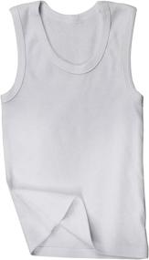 img 3 attached to 👕 ToBeInStyle Boys' Pack of Tank Tops: Clothing and Underwear for Boys
