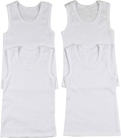 img 4 attached to 👕 ToBeInStyle Boys' Pack of Tank Tops: Clothing and Underwear for Boys