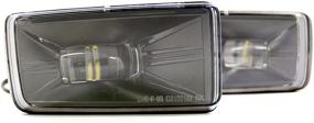 img 3 attached to 🚗 Chevrolet & GMC Morimoto XB Лампы противотуманные LED - Апгрейд в корпусе типа C Plug and Play, Утверждены DOT, Устойчивость к УФ-излучению Белые LED-чипы, Подходит для различных автомобилей, Гарантия 10 лет (1x LF90)