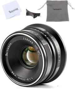 img 4 attached to 📷 7artisans 25mm F1.8 Manual Focus Lens for Fujifilm X-A1 X-A10 X-A2 X-A3 X-at X-M1 XM2 X-T1 X-T10 X-T2 X-T20 X-Pro1 X-Pro2 X-E1 X-E2 X-E2s Cameras – Black