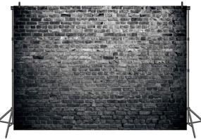 img 3 attached to 📸 Captivating LTLYH 7x5ft Black Brick Wall Backdrop: A Perfect Photography Props for Birthday Party, Room Decoration, and Stunning Photo Background!