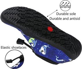 img 2 attached to 👟 KVbabby Non Slip Lightweight Barefoot Swimming Boys' Shoes: Ideal for Outdoor Activities