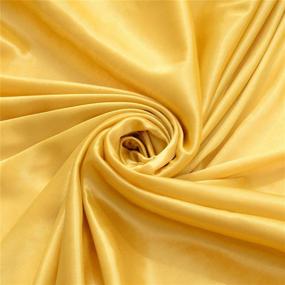 img 2 attached to 📷 Gold Polyester Photography Backdrop Drapes Curtains - SweetEasy 10 ft x 10 ft, Ideal for Wedding, Baby Shower, Birthday, Home Party and More!