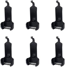 img 4 attached to 📻 Belt Clip for LUITON LT-316, WLN KD-C1, Retevis RT22, and More – 6 Pack Walkie Talkie Accessory