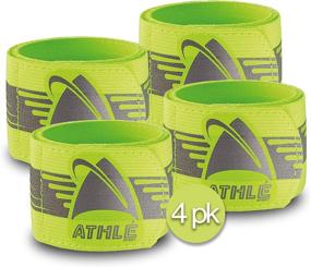 img 4 attached to Athlé Reflective Bands Pack Adjustable