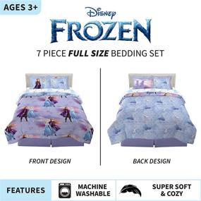 img 2 attached to Franco Bedding Comforter Disney Frozen Bedding