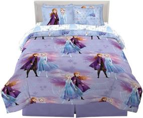 img 4 attached to Franco Bedding Comforter Disney Frozen Bedding