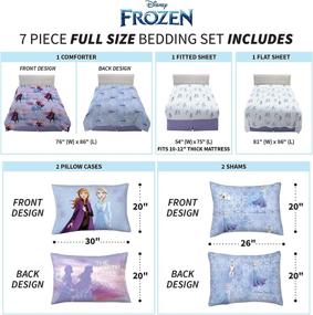 img 1 attached to Franco Bedding Comforter Disney Frozen Bedding