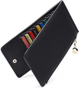 img 3 attached to GOIACII Women's Wallet with RFID Blocking Technology - Stylish Bifold Handbags and Wallets