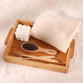 img 1 attached to 🛀 Rectangular Bathroom Serving Tray for Restaurants - HTB