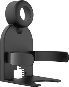 img 4 attached to Sleek and Convenient: SCREWLESS Mount for Google Nest WiFi Router with Built-in Cable Management System