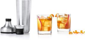 img 2 attached to 🍸 Premium OXO Steel Single Wall Cocktail Shaker: Expert Mixology Made Easy