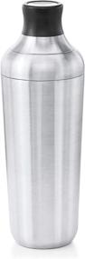 img 4 attached to 🍸 Premium OXO Steel Single Wall Cocktail Shaker: Expert Mixology Made Easy