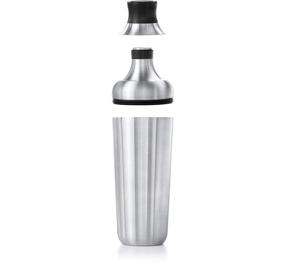 img 3 attached to 🍸 Premium OXO Steel Single Wall Cocktail Shaker: Expert Mixology Made Easy