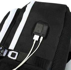 img 3 attached to Multifunction Backpack Convenient Computer Charging Backpacks for Kids' Backpacks