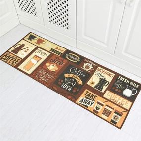 img 2 attached to Carvapet Kitchen Non Slip Backing Doormat Kitchen & Dining