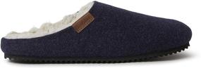 img 2 attached to 🩴 Plush Comfort: Dearfoams Microwool Footbed Slipper - X Large