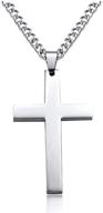 rostivo cross necklace pendant silver logo