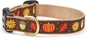 img 1 attached to 🐶 Large 15-21 Inches Up Country Harvest Time Pattern Dog Collar - 1 Inch Width