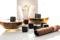 🥃 whiskey stones gift set by amerigo logo