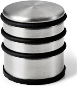 img 4 attached to MEKBOK Stainless Steel Door Stopper with Rubber Rings for Stylish and Functional Home Décor