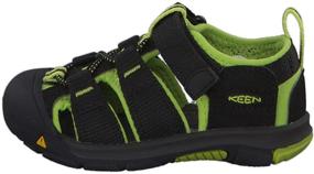 img 3 attached to KEEN Newport Water Black Toddler Boys' Shoes for Outdoor
