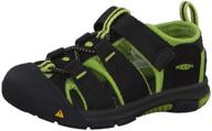 keen newport water black toddler boys' shoes for outdoor logo