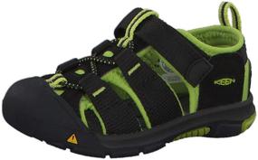 img 4 attached to KEEN Newport Water Black Toddler Boys' Shoes for Outdoor