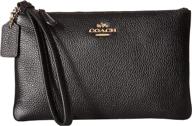 👜 coach box program small wristlet: compact elegance with organizational efficiency logo