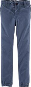 img 2 attached to Stylish and Convenient: OshKosh B'Gosh Boys' Pull-on Twill Joggers for Everyday Comfort