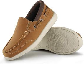 img 1 attached to 👞 Hawkwell Loafers - Casual School Shoes for Toddler Boys