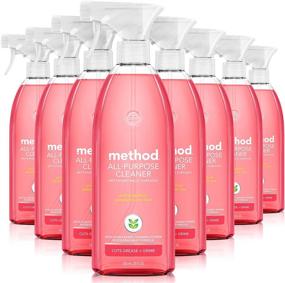 img 4 attached to 🍋 Method All-Purpose Cleaner Spray, Eco-friendly Formula for Counters, Tiles, Stone, Pink Grapefruit Scent, 828ml - 8 Pack