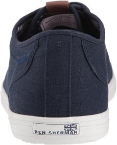 img 2 attached to 👟 Stylish Chambray Men's Sneakers by Ben Sherman Chandler: Comfort and Fashion Combined