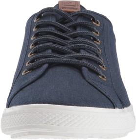 img 3 attached to 👟 Stylish Chambray Men's Sneakers by Ben Sherman Chandler: Comfort and Fashion Combined