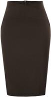 👗 grace karin hips wrapped bodycon cl937 1 women's clothing skirt: flattering style & comfort in one logo