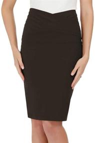 img 3 attached to 👗 Grace Karin Hips Wrapped Bodycon CL937 1 Women's Clothing Skirt: Flattering Style & Comfort in One