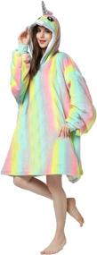 img 2 attached to Oversized Sweatshirt Pockets，Soft Wearable All（Galaxy Bedding in Blankets & Throws