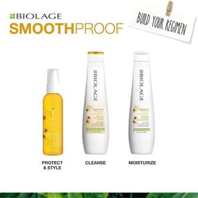 img 2 attached to 🌱 BIOLAGE Smoothproof Shampoo: Frizz Control for Frizzy Hair, Paraben & Silicone-Free, Vegan