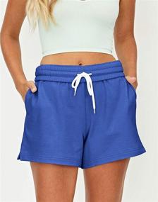 img 2 attached to 🩳 Versatile and Stylish AUTOMET Women's Casual Summer Drawstring Shorts – Ideal for Sweat Sessions, Running, and Yoga!