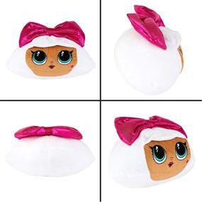 img 1 attached to 🧸 Super Soft Plush Mini Cuddle Pillow Buddy for Kids, One Size, LOL Surprise Diva