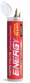 img 3 attached to Xero Picks: Boost Energy with Caffeine, B12, and B6 Toothpicks - Cherry Flavor (1 Pack)