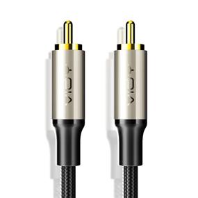img 4 attached to 🔊 HiFi 5.1 SPDIF Coaxial Digital Audio Cable, RCA Male to Male for Subwoofer, Home Theater, HDTV, Amplifier Speaker Soundbar - VIOY