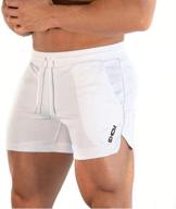 🩳 sunsiom men's bodybuilding gym shorts - ideal for boxing, running, and training activities - short pants logo