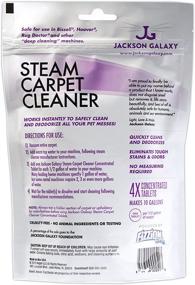 img 1 attached to 🧼 Powerful Jackson Galaxy Steam Cleaner: Ultimate Carpet Stain Remover, Odor Neutralizer & Upholstery Cleaner - 20 Tablets for 10 Gallons
