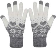 зимние перчатки для смартфона для мужских аксессуаров. логотип